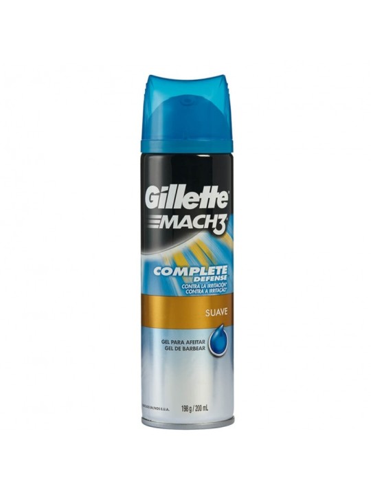 GILLETTE GEL DE AFEITAR COMPLETE DEFENSE 200 ML