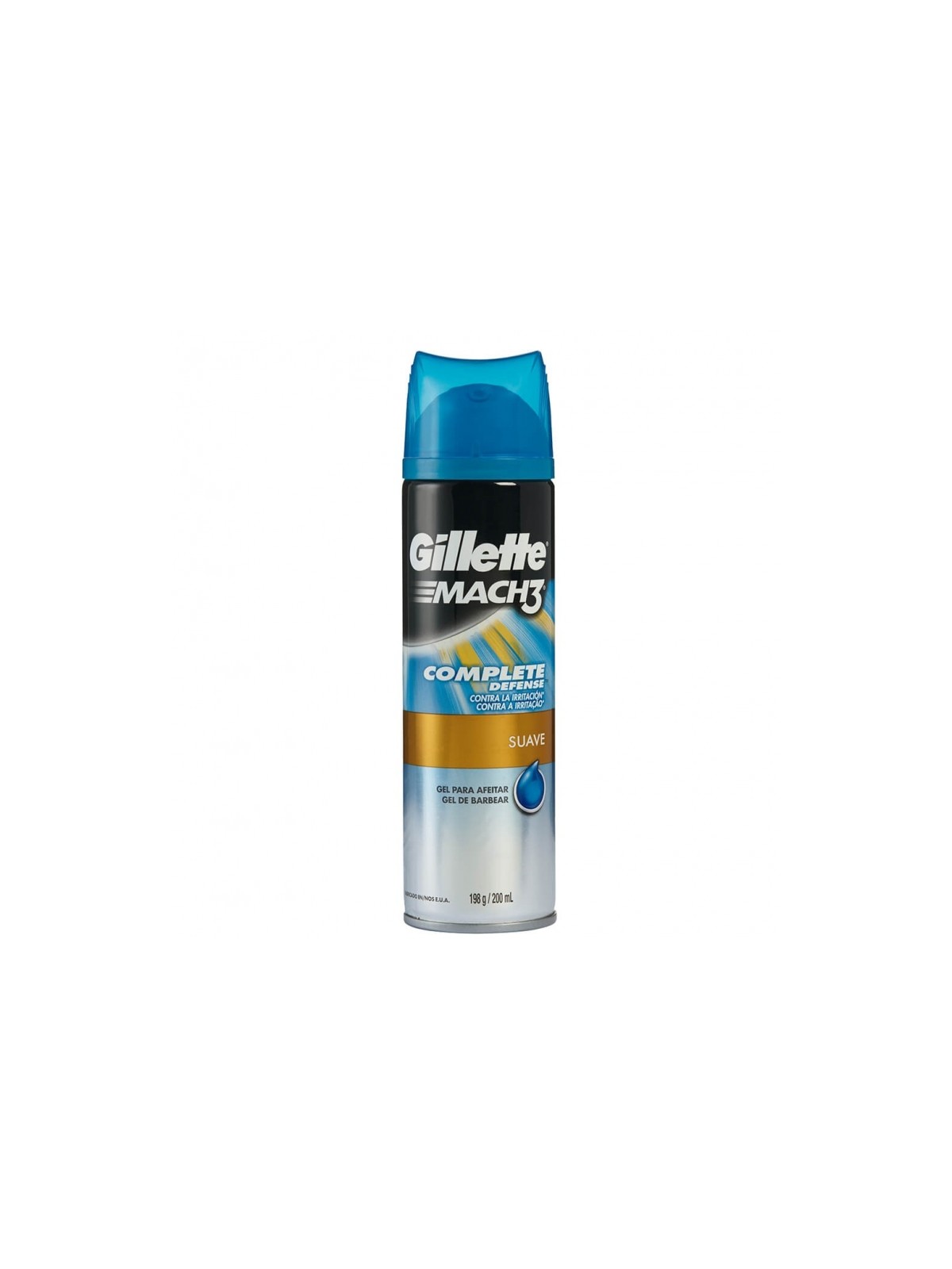 GILLETTE GEL DE AFEITAR COMPLETE DEFENSE 200 ML