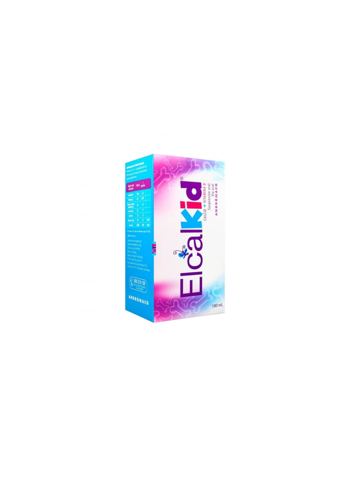 ELCALKID SUSP ORAL X 180ML