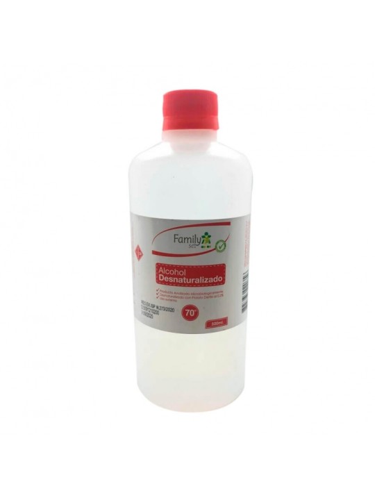 F.SET ALCOHOL DESNATURALIZADO 70 X 500 ML