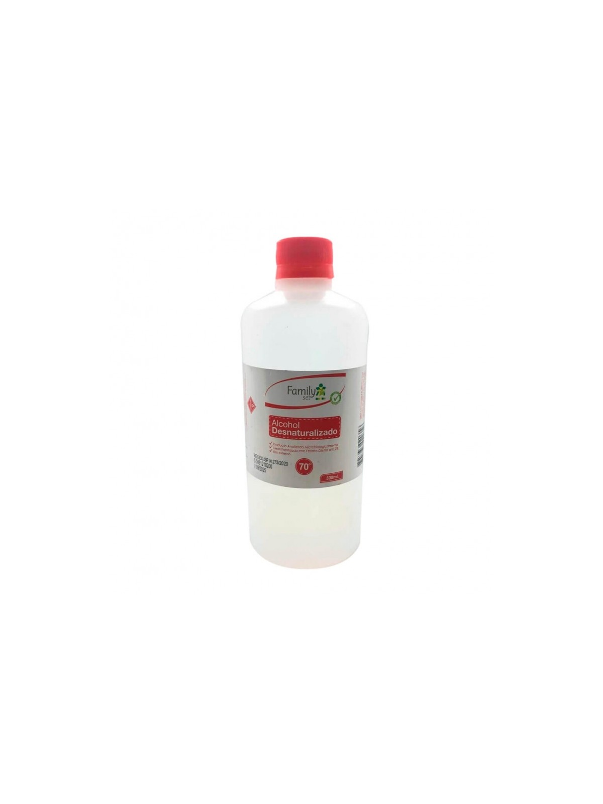 F.SET ALCOHOL DESNATURALIZADO 70 X 500 ML