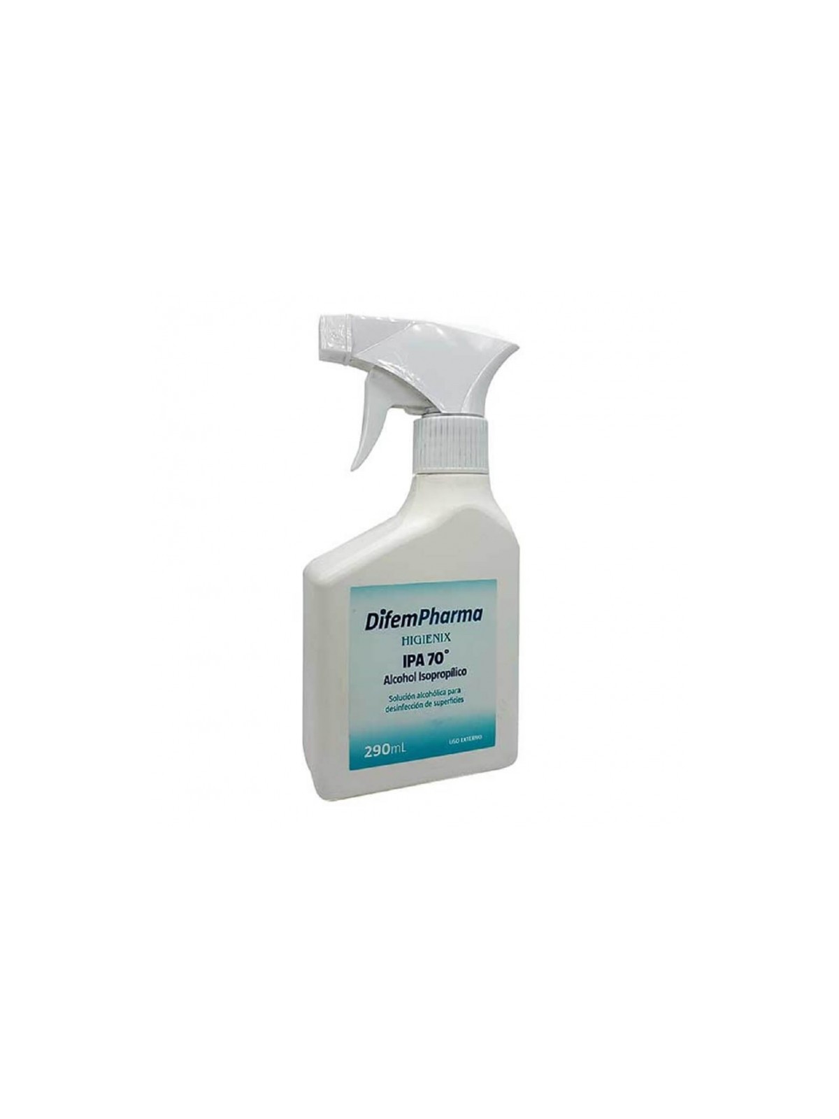 ALCOHOL HIGIENIX ISOPRO 70º SPRAY X 290 CC DIFEM