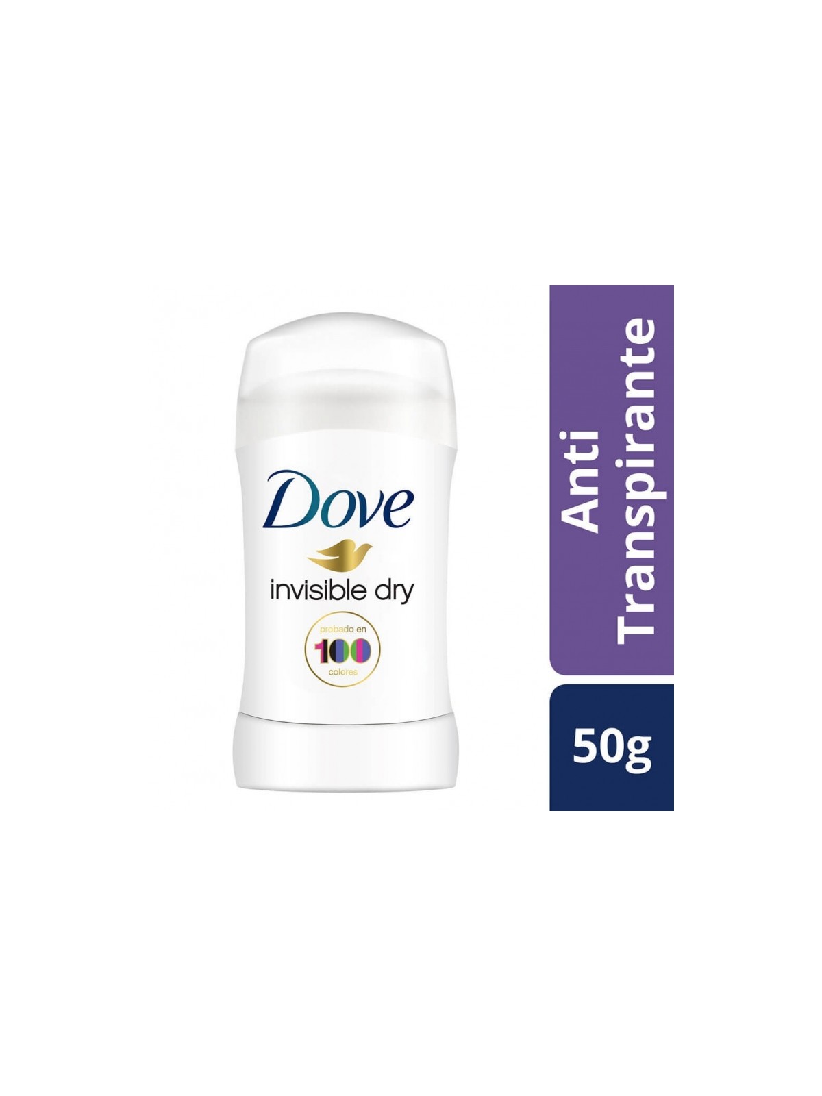 DOVE DESODORANTE  MUJER BARRA INVISIBLE DRY 50G