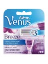 GILLETTE VENUS BREEZE MUJER CARTUCH.X2