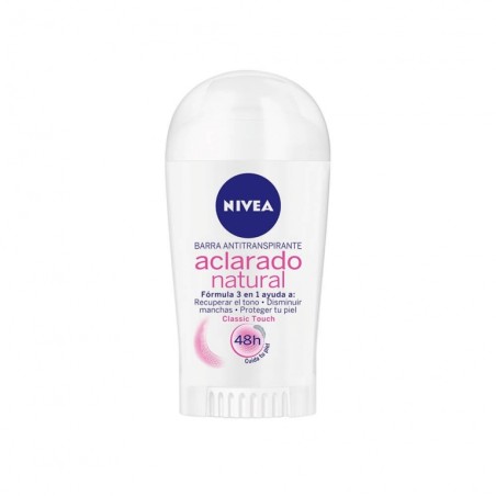 NIVEA AP.BAR.ACLARADO NATURAL X40G