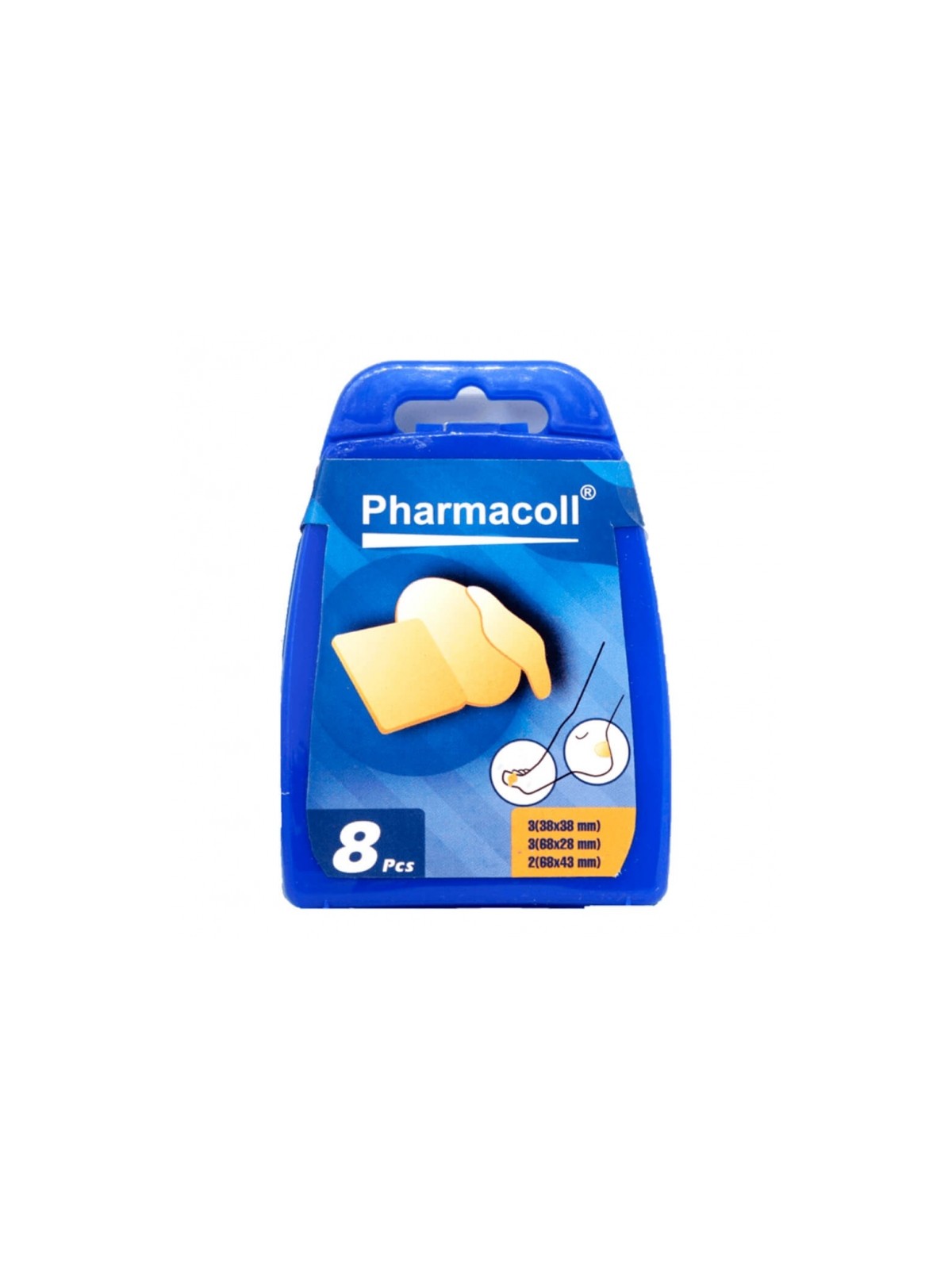 PHARMACOLL PARCHE P/PIES