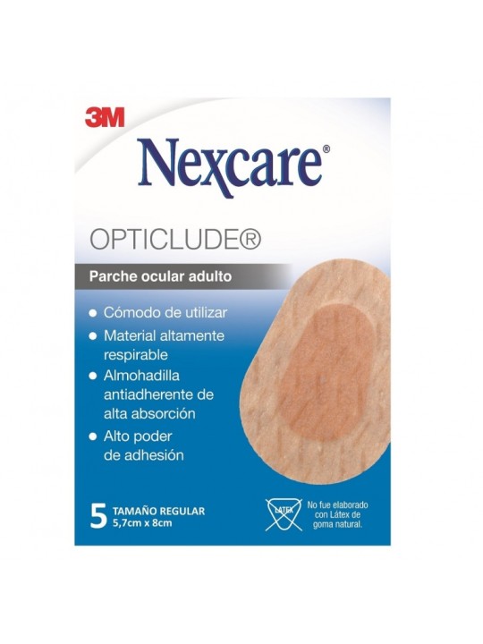 NEXCARE PARCHE OCULAR AD X 5 PARCHES