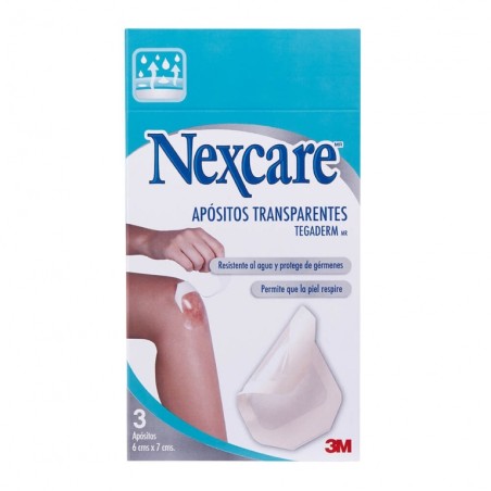 NEXCARE TEGADERM 6X7cm X3