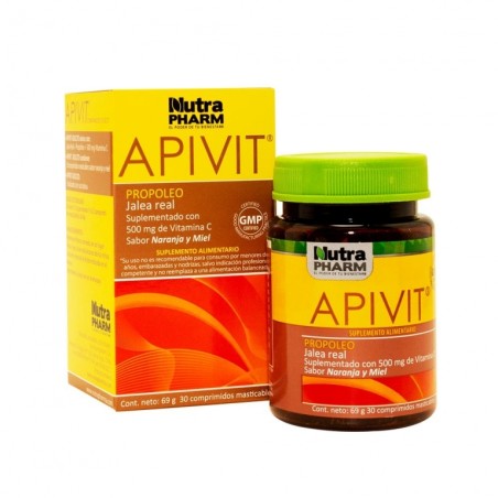 APIVIT   ADULTO PROPOLEO + VITAMINA C X 30 CAP