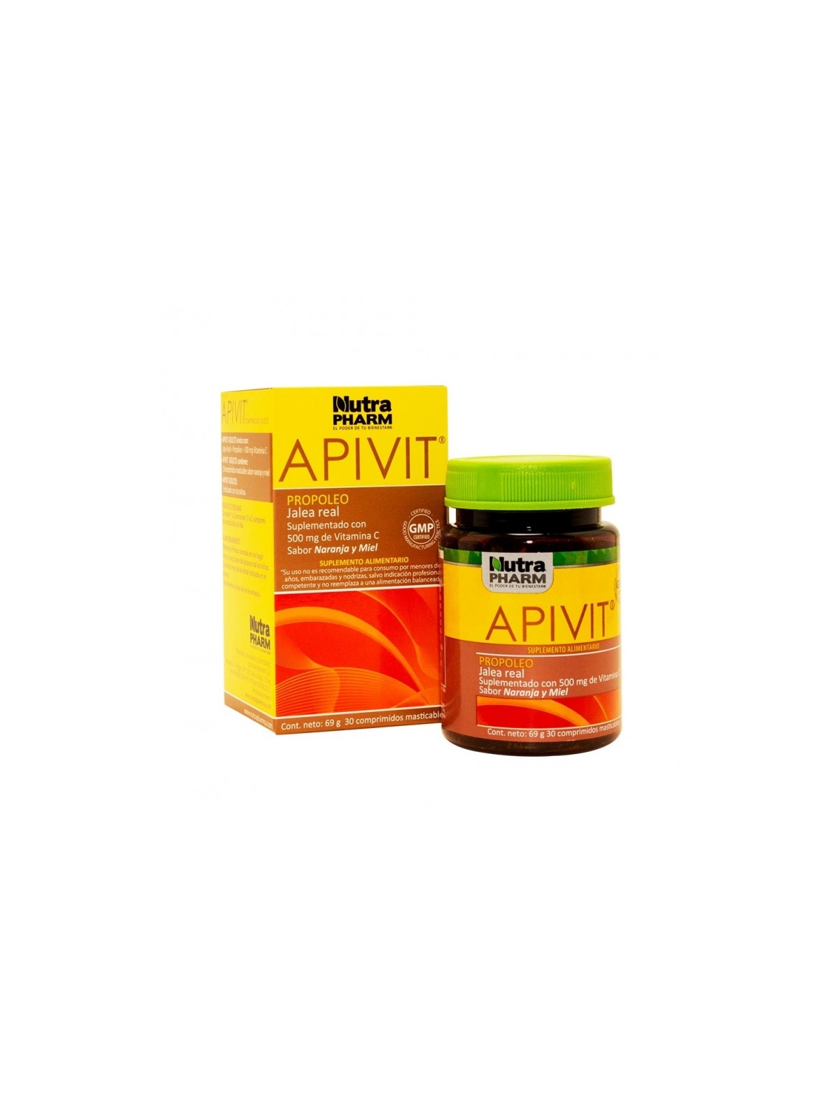 APIVIT   ADULTO PROPOLEO + VITAMINA C X 30 CAP