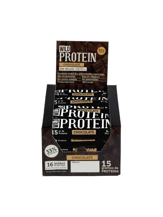 PROTEIN CHOCOLATE  X 16 UN