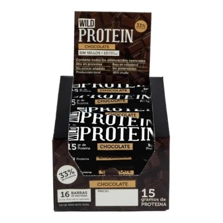 PROTEIN CHOCOLATE  X 16 UN