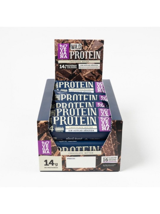 PROTEIN CHOCOLATE BITTER  X 16 UN