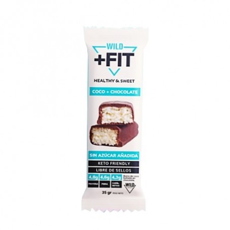 WILD + FIT  COCO - CHOCOLATE X 35 G