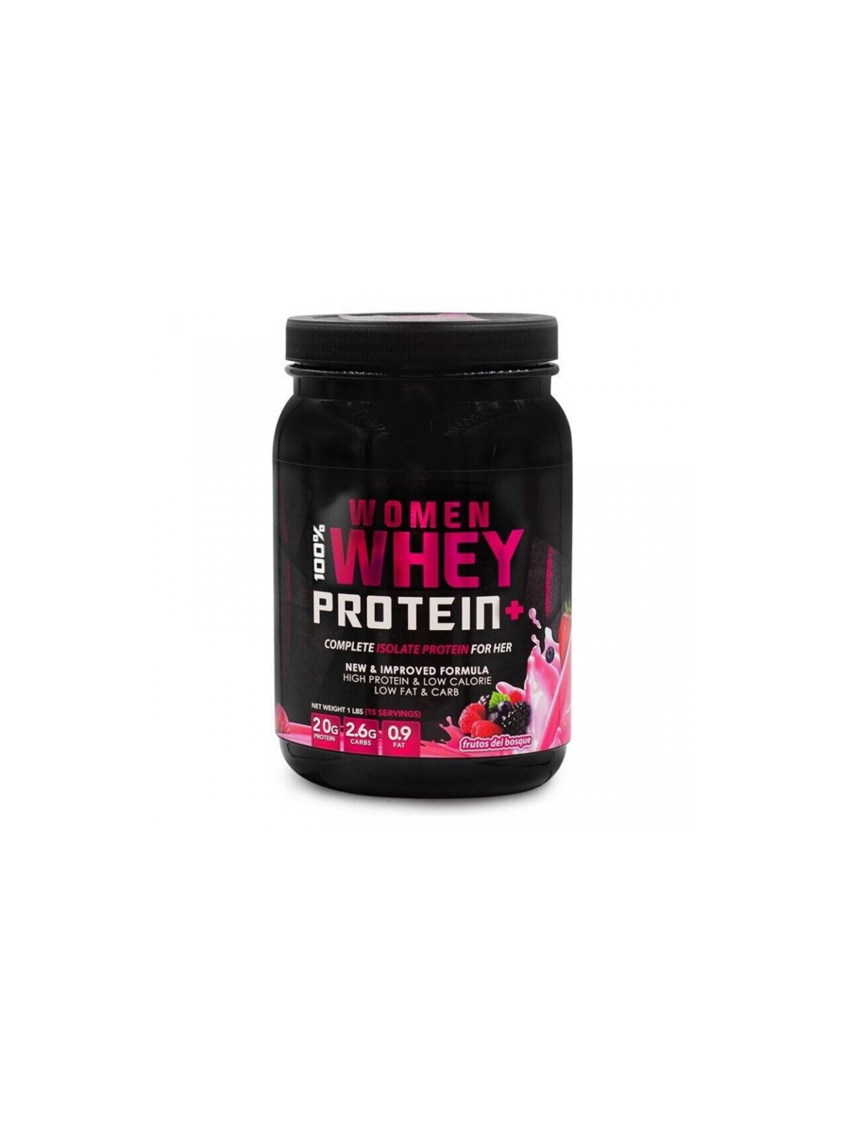 WOMEN WHEY ISOLATE PROTEIN FRUTOS DEL BOSQUE X 2 LBS