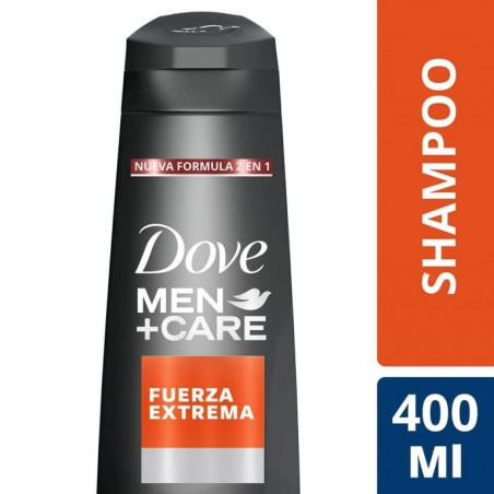 DOVE MEN SH 2 EN 1 X 400ML FUERZA EXTREMA