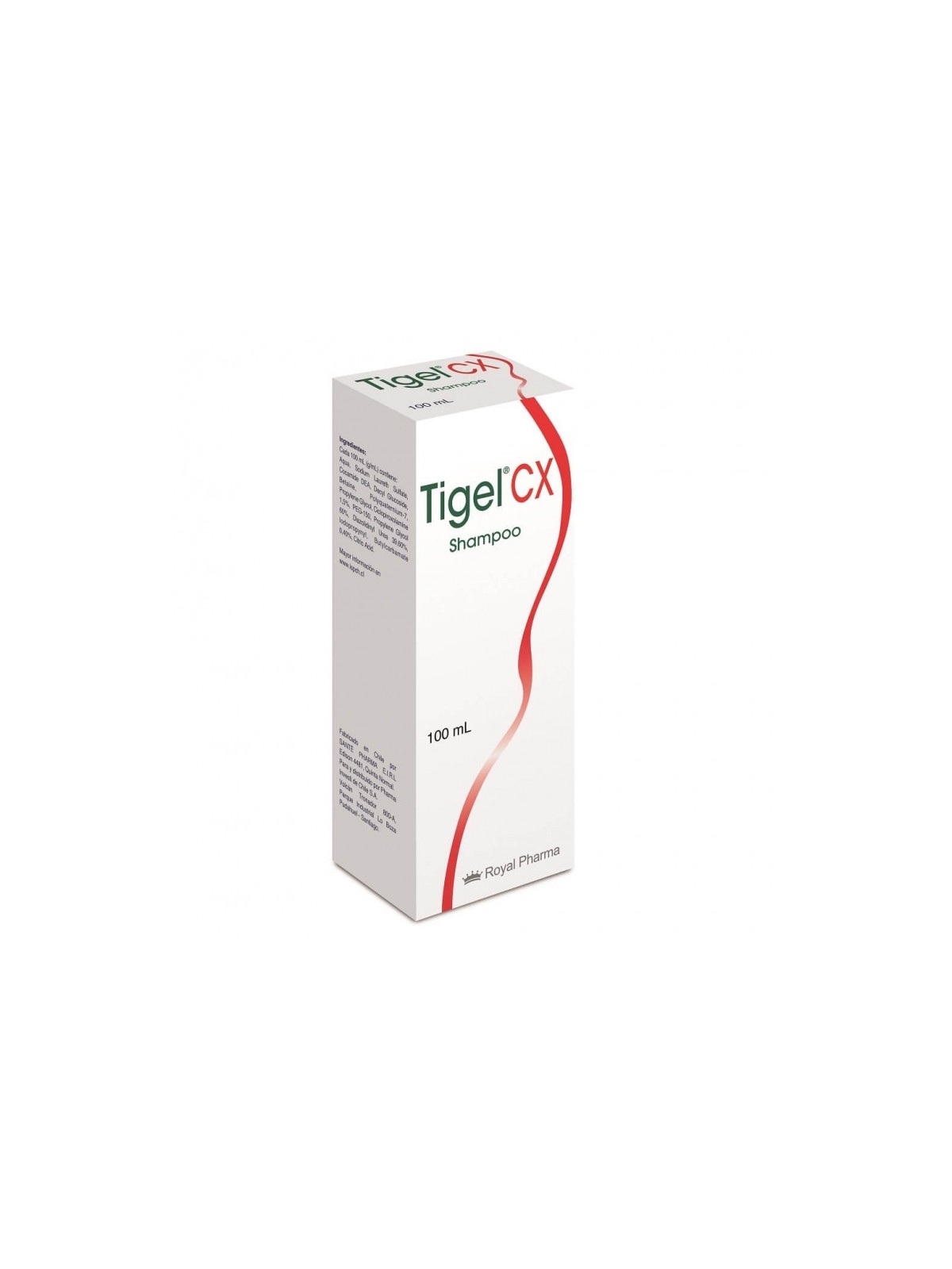 TIGEL CX SHAMPOO X 100ML.