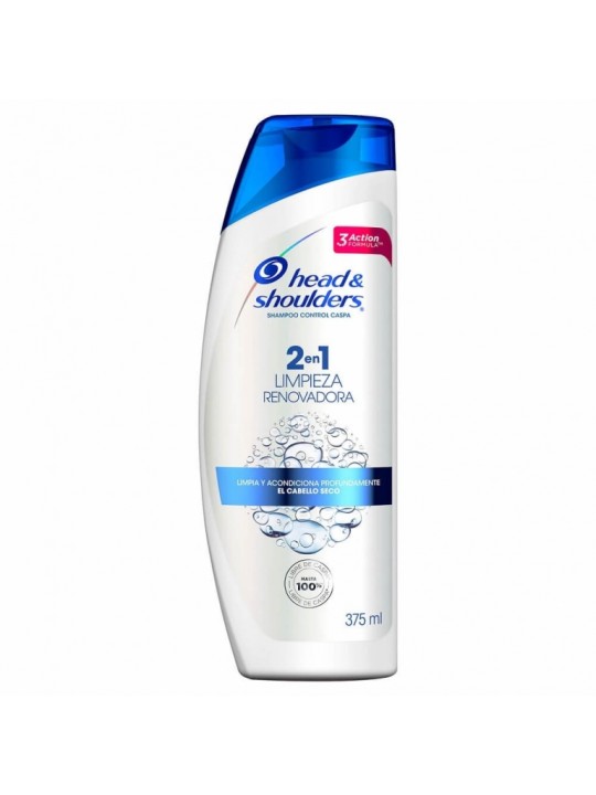 H&S SHAMPOO 2en1 LIMPIEZA RENOVADORA 375ML