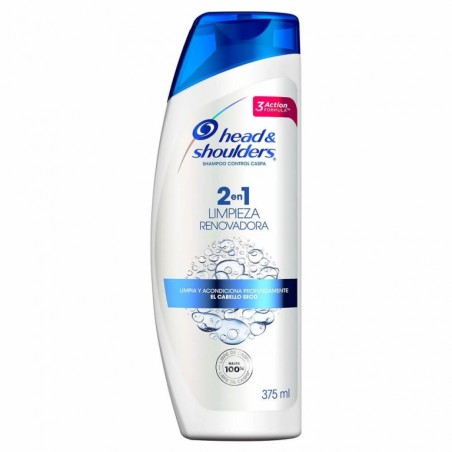 H&S SHAMPOO 2en1 LIMPIEZA RENOVADORA 375ML