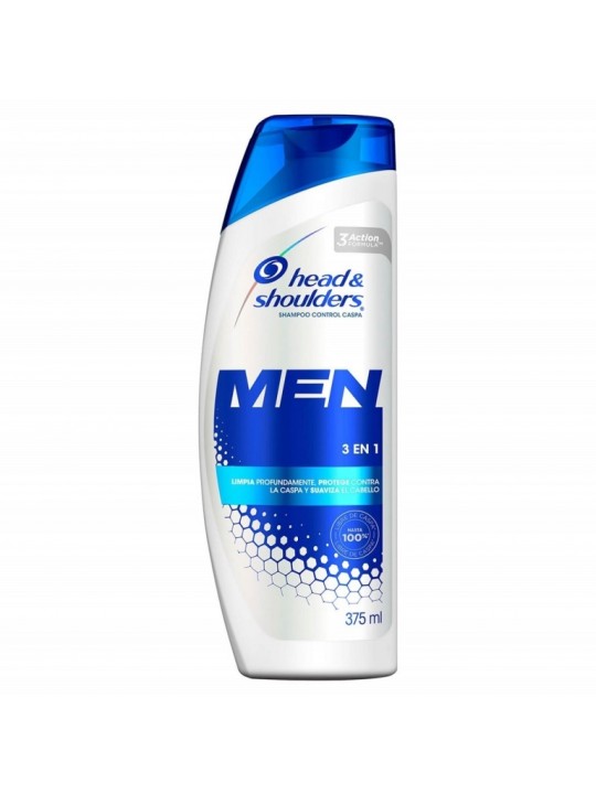 H&S SHAMPOO 3 EN 1 MEN 375ML