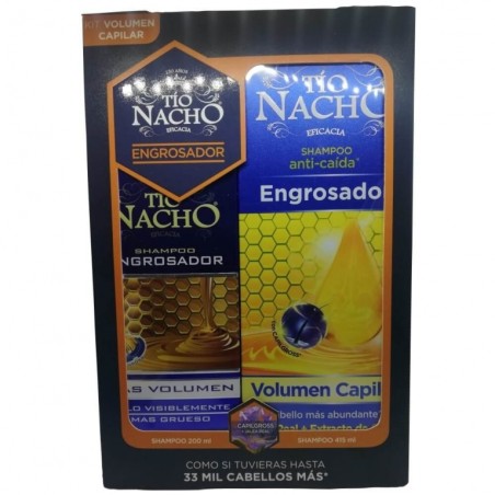 TIO NACHO SH ENGROSADOR X 415ML + SH ENGROSADOR X 200ML PACK