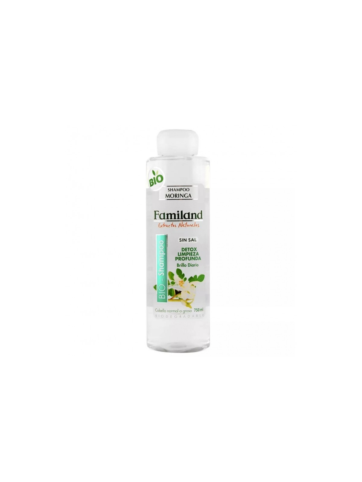 FAMILAND SH. MORINGA S/SAL X750ML