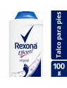 REXONA EFFICIENT TALCO PIES  X100 G