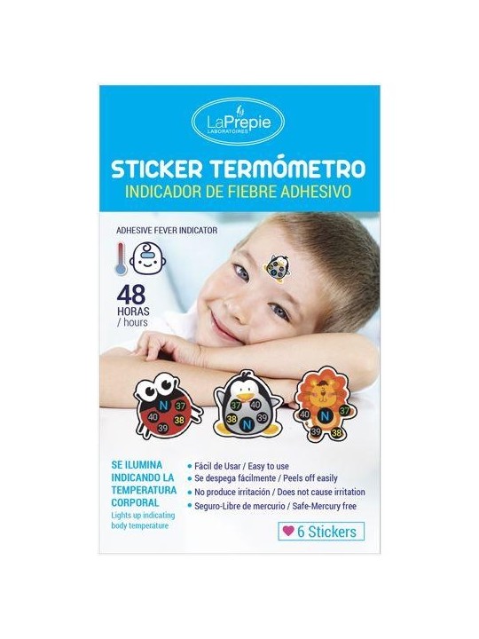 STICKER TERMOMETRO X 6 UNIDADES