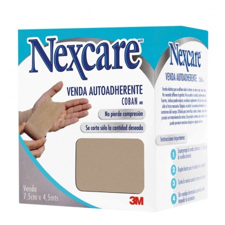 NEXCARE 3M COBAN 7,5CMX4,5MTS.BRONCE