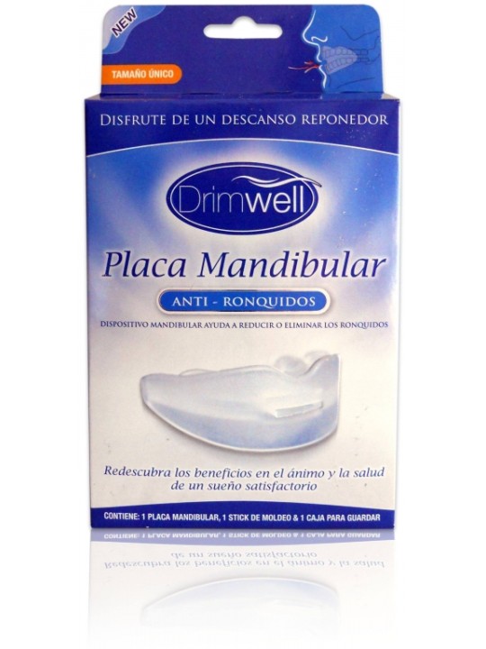 PLACA MANDIBULAR ANTIRONQUIDOS