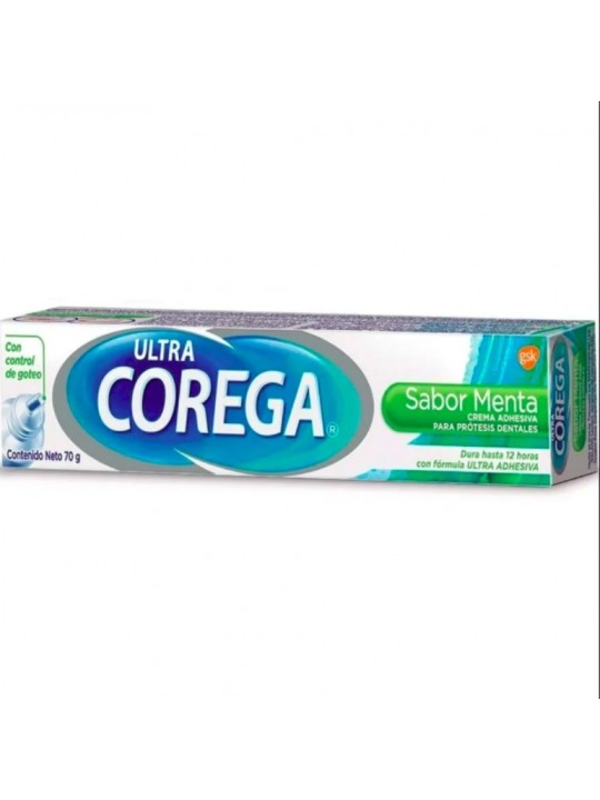 COREGA ULTRA CREMA ADHESIVA MENTA 70 G