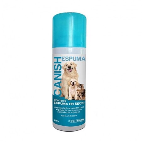 CANISH SH ESPUMA EN SECO X 160ML.