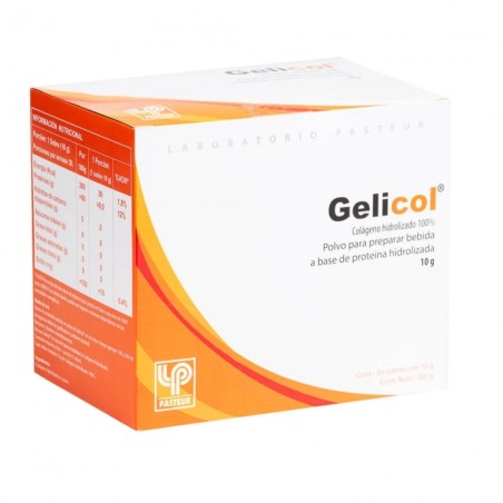 GELICOL  COLAGENO HIDROLIZADO X 30 SACHET 10GR