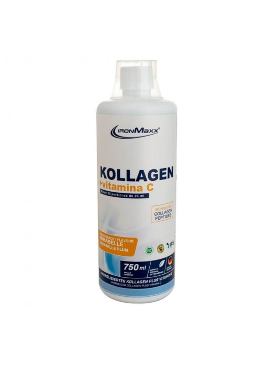 COLAGENO PLUS CON VITAMINA C X 750 ML IRONMAXX