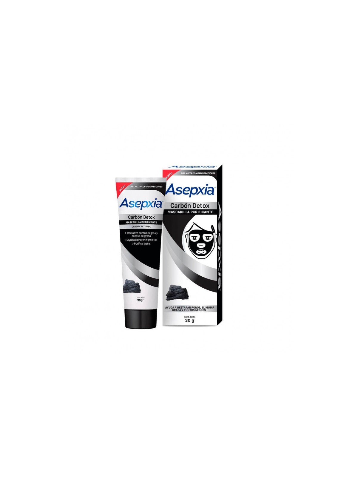 ASEPXIA CARBON DETOX MASCARILLA X 30GR