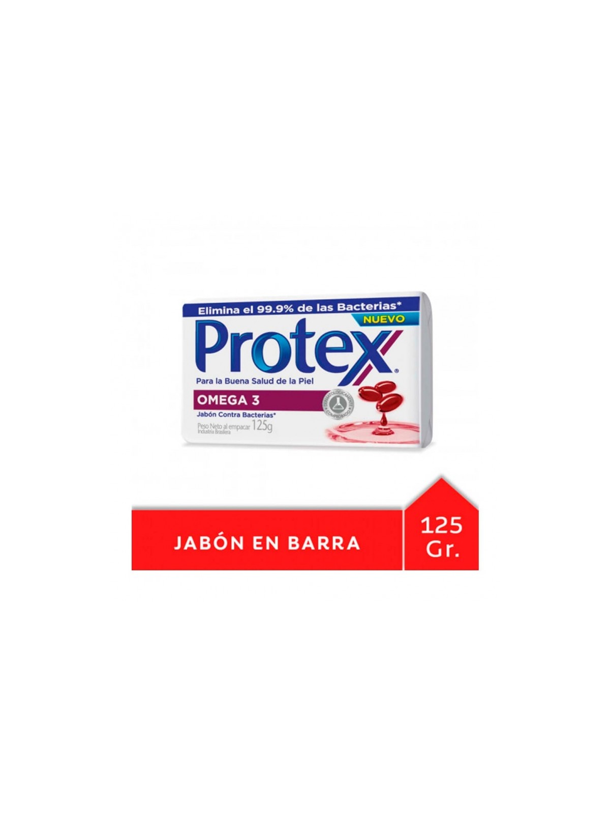 JABON PROTEX OMEGA 3 X 1 UNIDAD