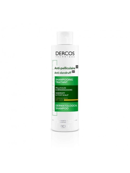 VICHY DERCOS SH. ANTICASPA DS CABELLO SECO X 200ML