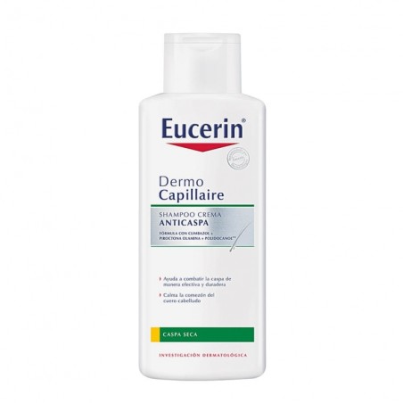 EUCERIN DERMO SH.GEL ANTICASPA X250ML