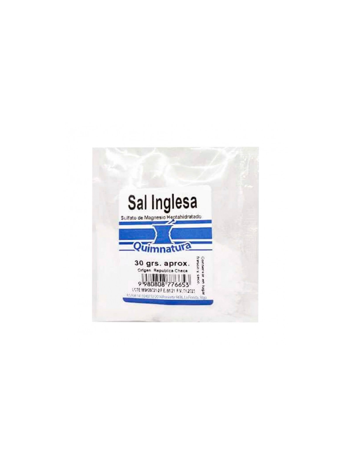 SULFATO DE MAGNESIO 30G