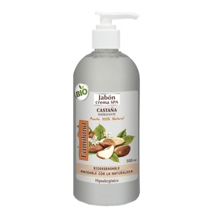 FAMILAND JABON CASTAÑA C/VALVULA 500ML