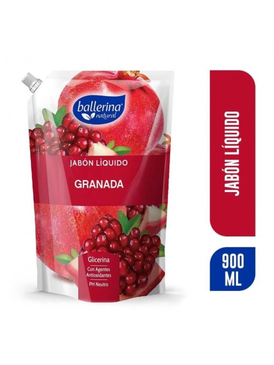 JABON LIQUIDO BALLERINA GRANADA 900 ML