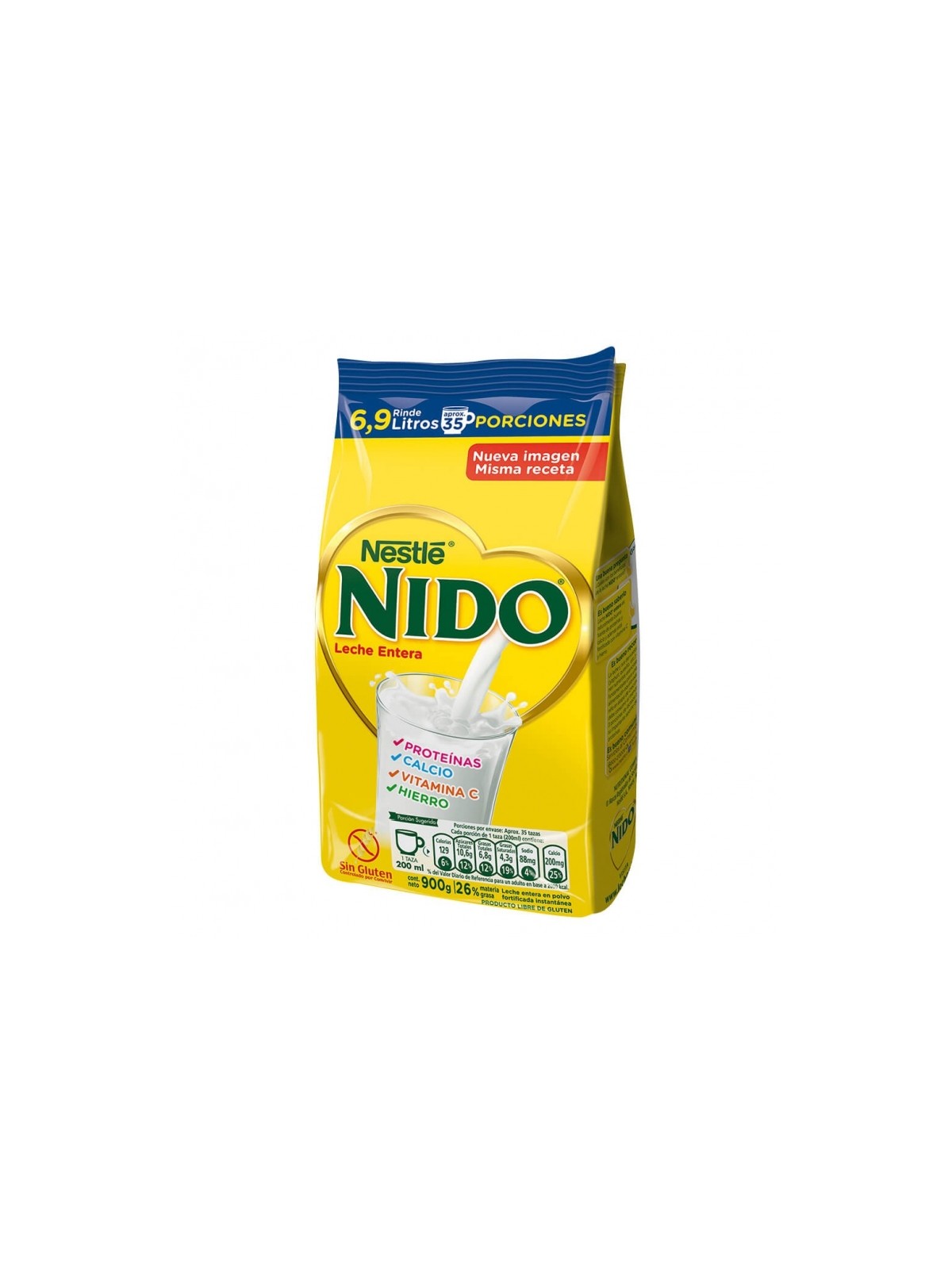 NIDO INSTANT.BOLSA 900G