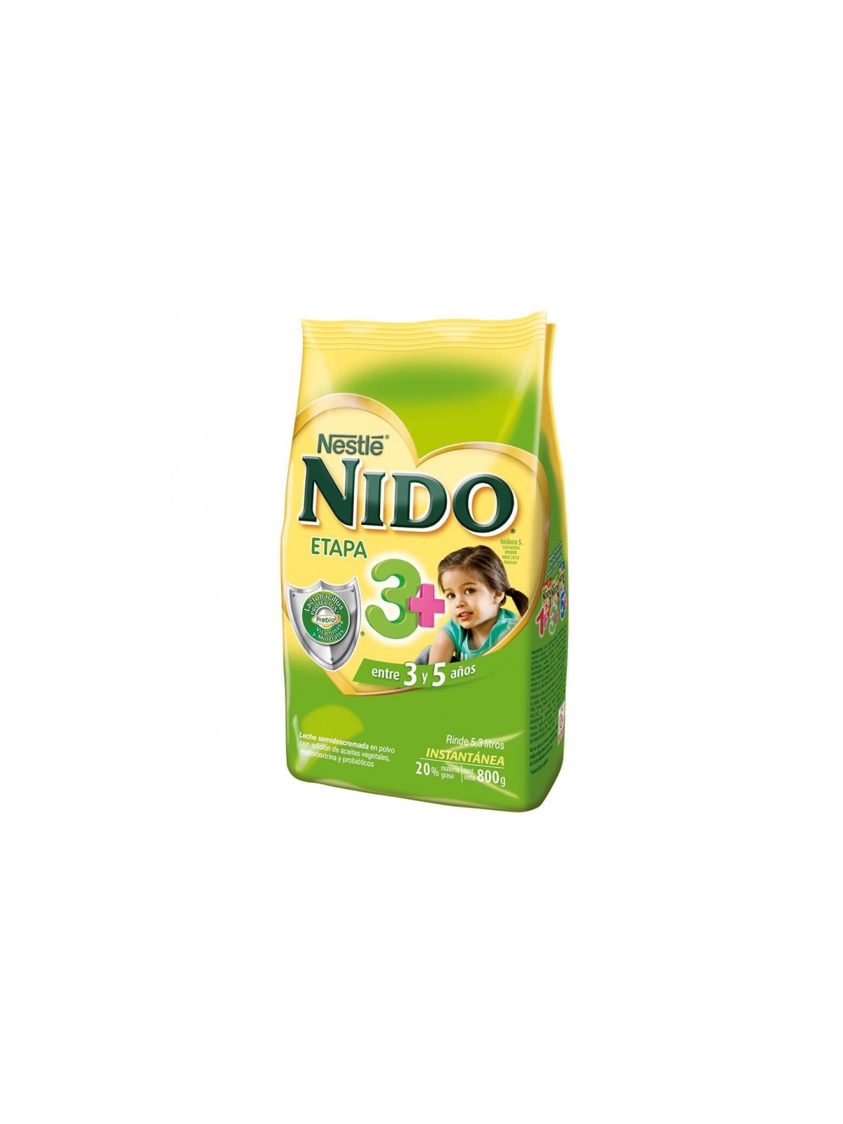 NIDO ETAPA 3+PRO.BOL.800G