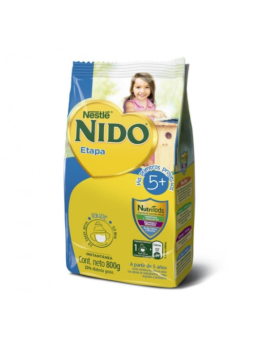 NIDO ETAPA 5+PRO.BOL.800G