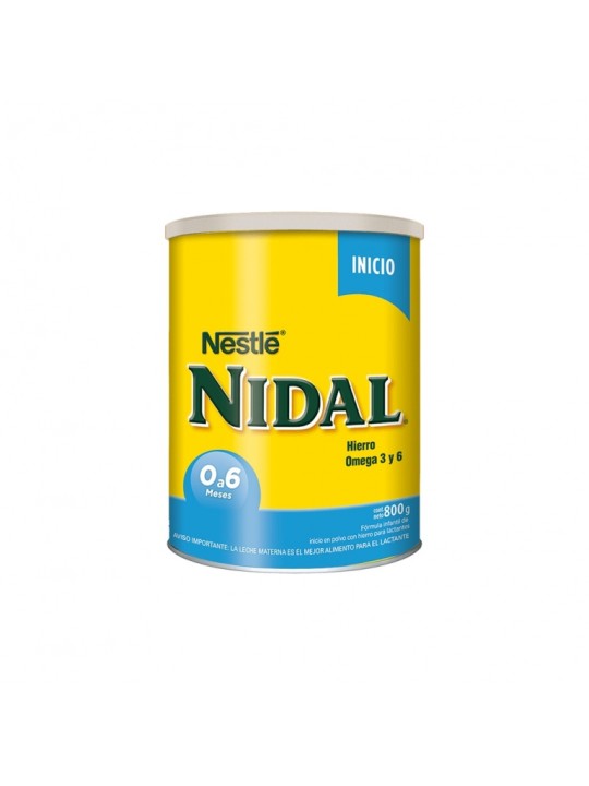 NIDAL INICIO 0 A 6 MESES X 800G