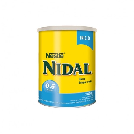 NIDAL INICIO 0 A 6 MESES X 800G