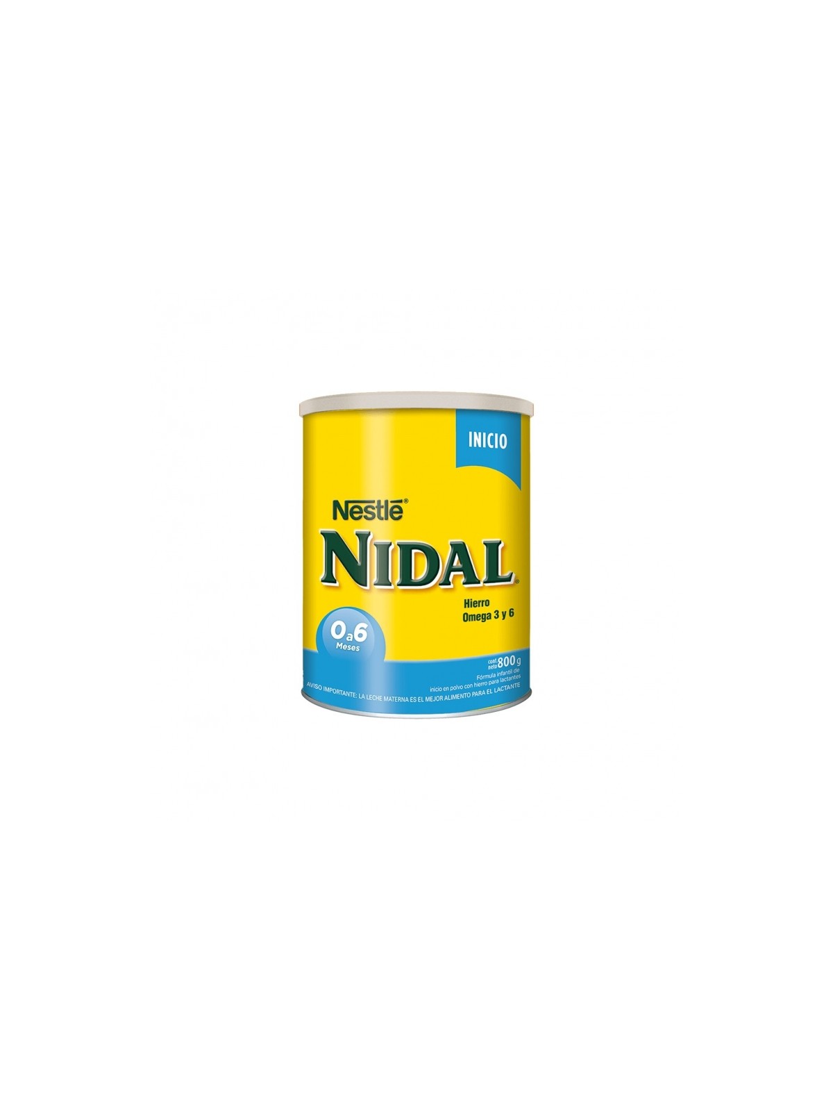 NIDAL INICIO 0 A 6 MESES X 800G