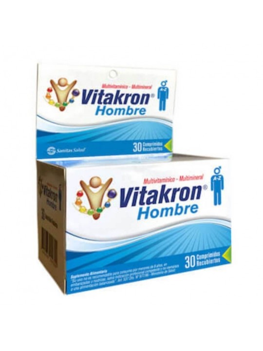 VITAKRON HOMBRE X 30 COM.REC