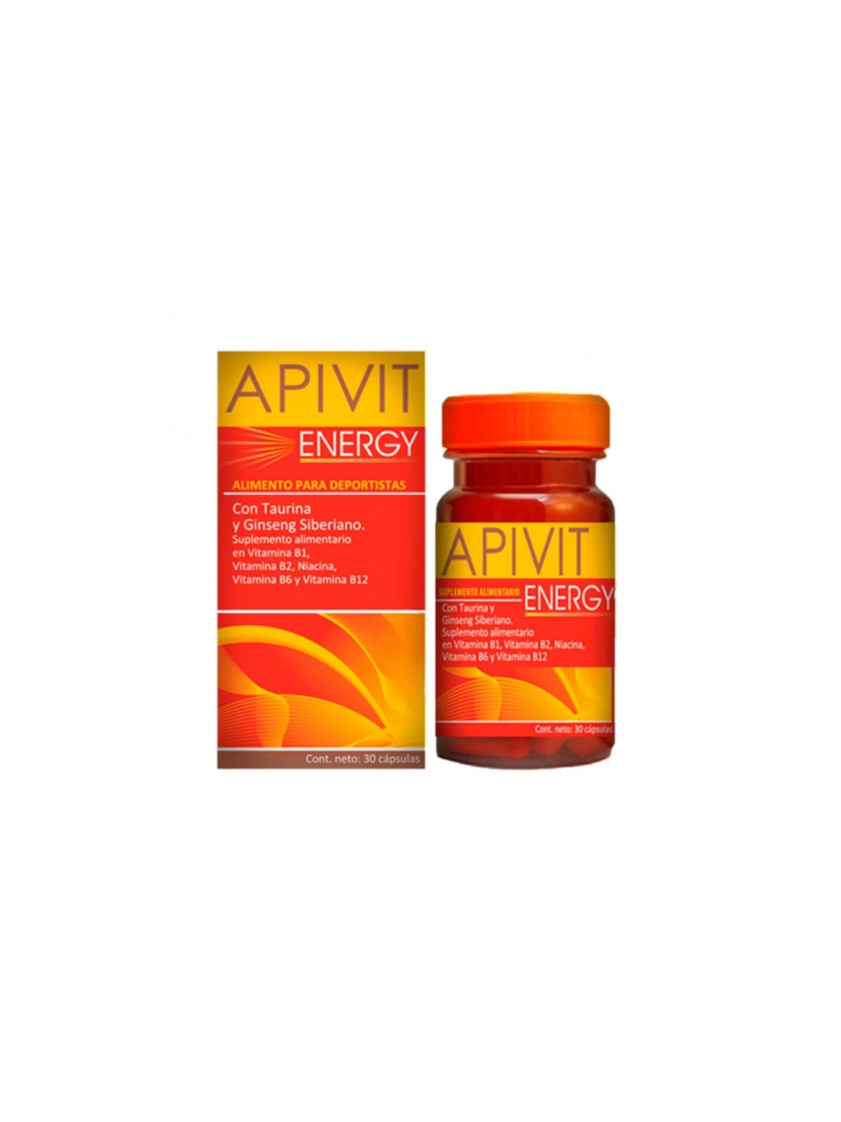 APIVIT ENERGY X 30 CAP