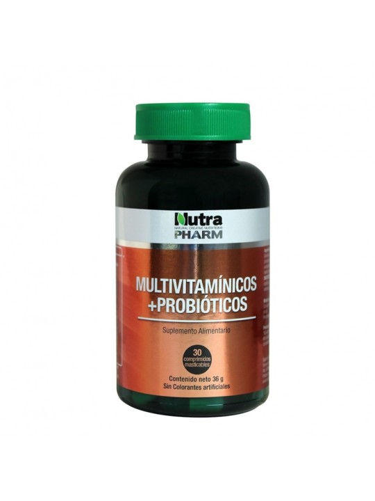 MULTIVITAMINICOS + PROBIOTICOS X 30 COMP MAST